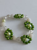 BRACELET EN PERLES COLORÉES