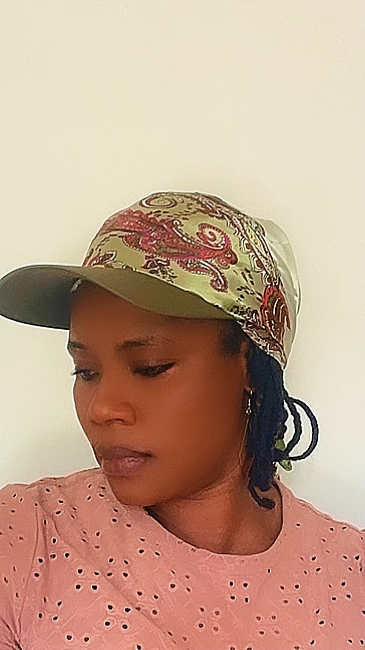 Casquettes Foulards en Satin