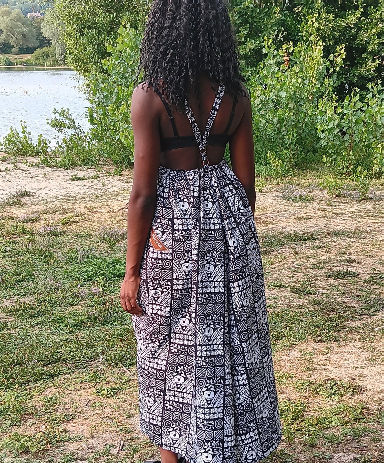 ROBE LONGUE D’ÉTÉ WAX KOURAYA