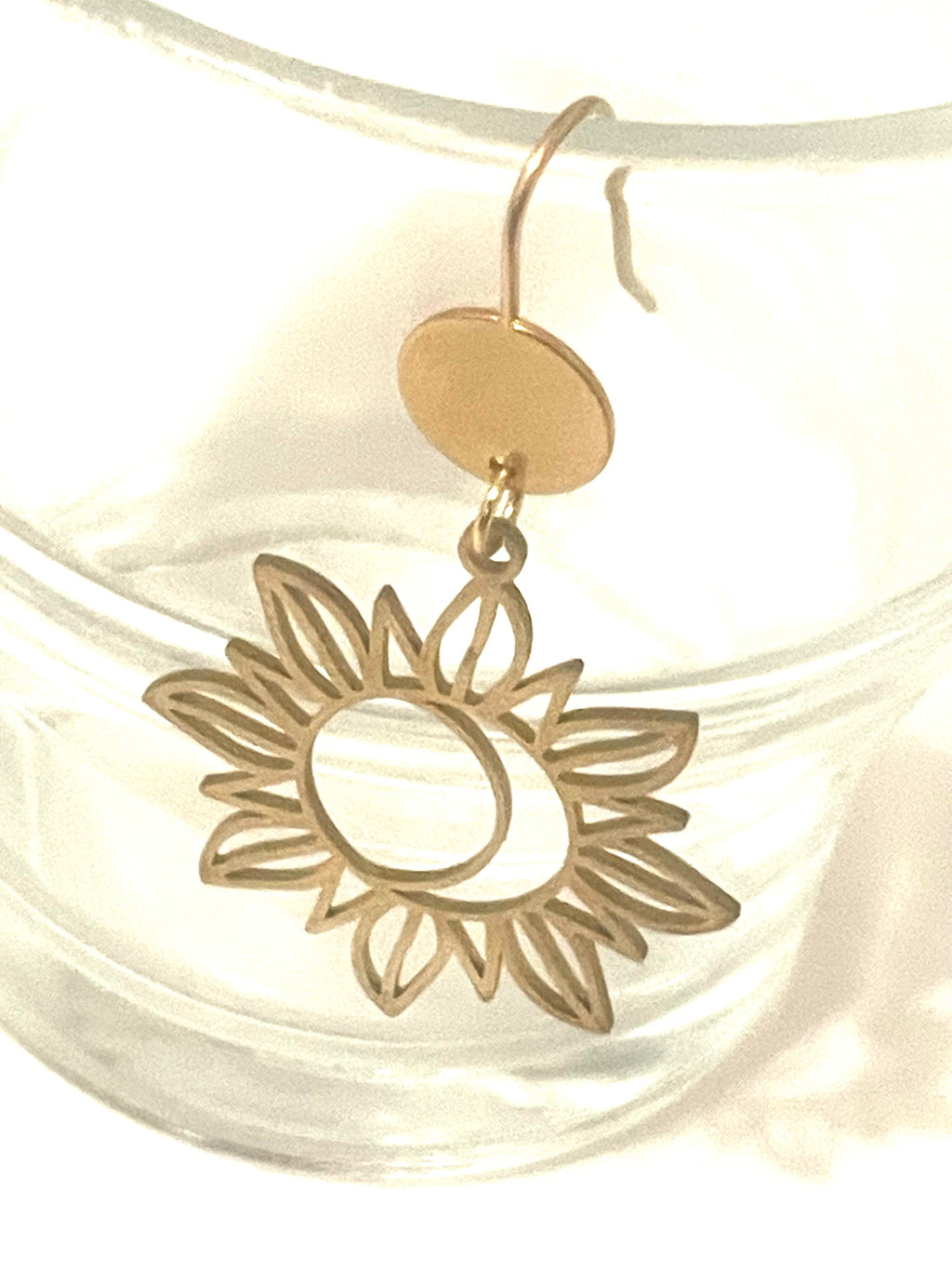 BOUCLES D’OREILLES ET COLLIER EN ACIER INOXYDABLE (WATERPROOF)