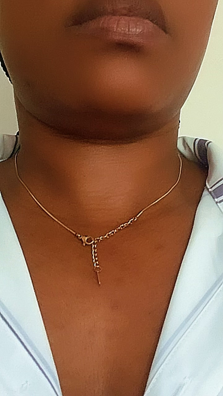COLLIER EN ACIER INOXYDABLE WATERPROOF (KOURAYA)