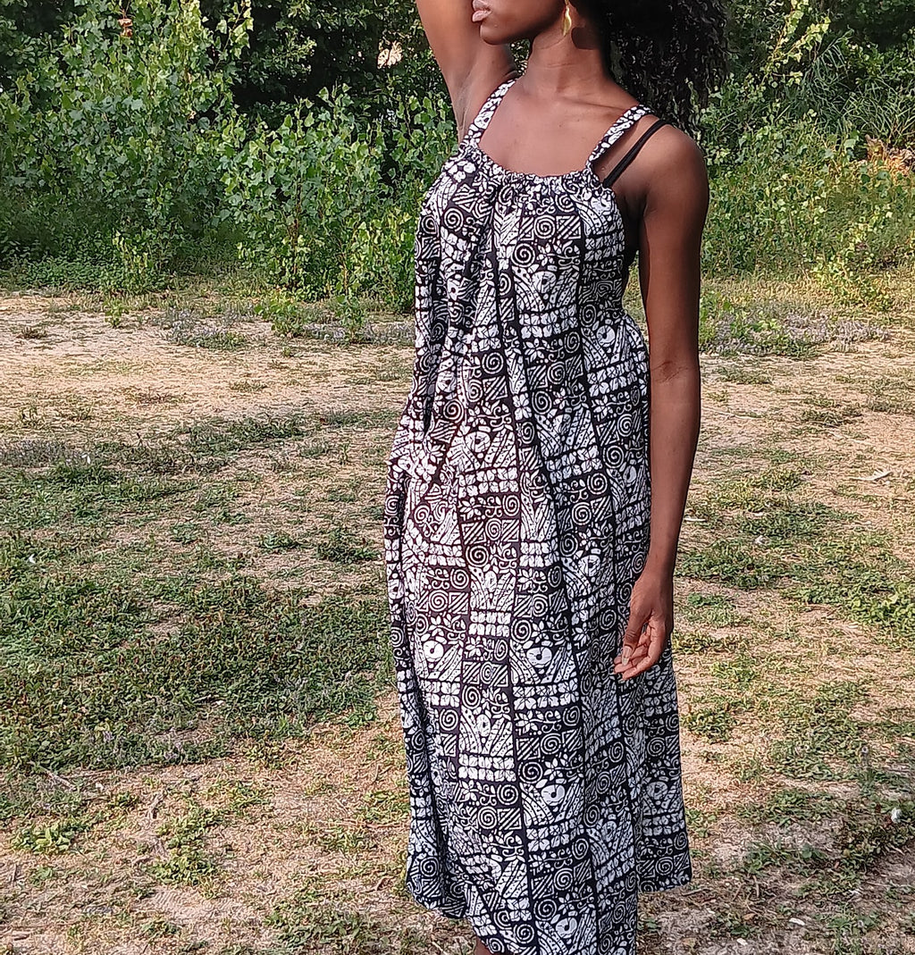 Robe Longue d'Été Wax