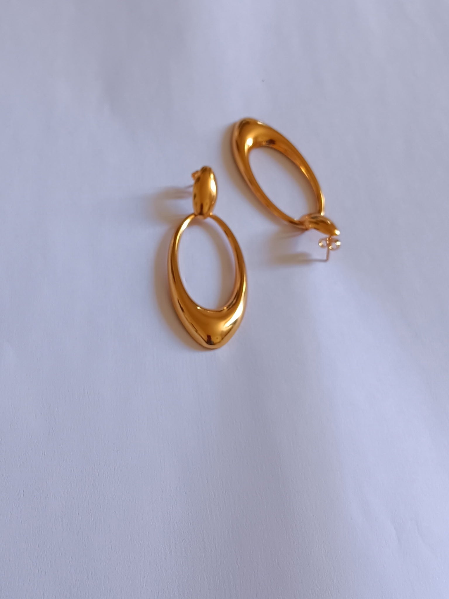 BOUCLES D’OREILLES ACIER INOXYDABLE WATERPROOF KOURAYA