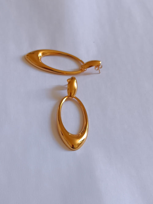 BOUCLES D’OREILLES ACIER INOXYDABLE WATERPROOF KOURAYA