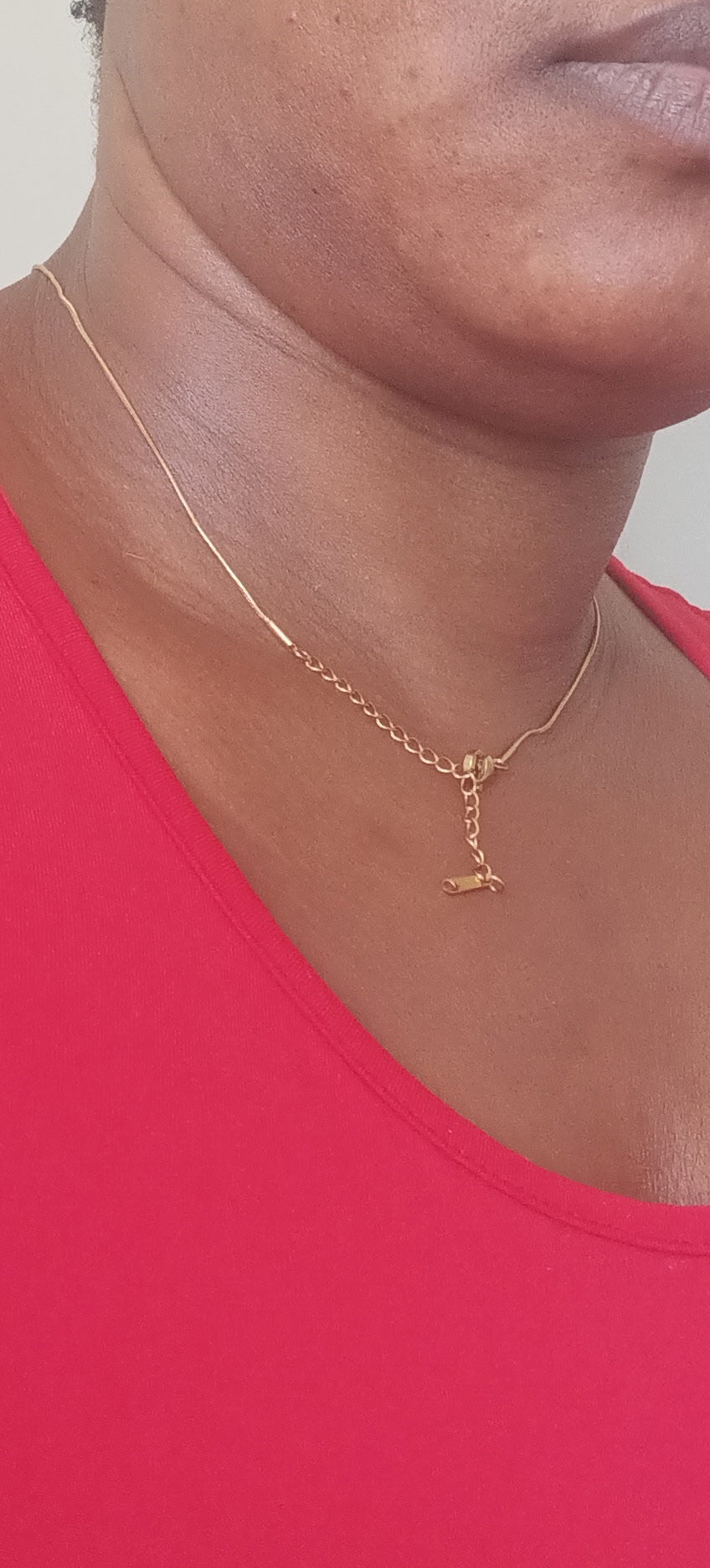 Collier Fin Doré Pendentif Coquillage Bohème Acier Inoxydable Waterproof