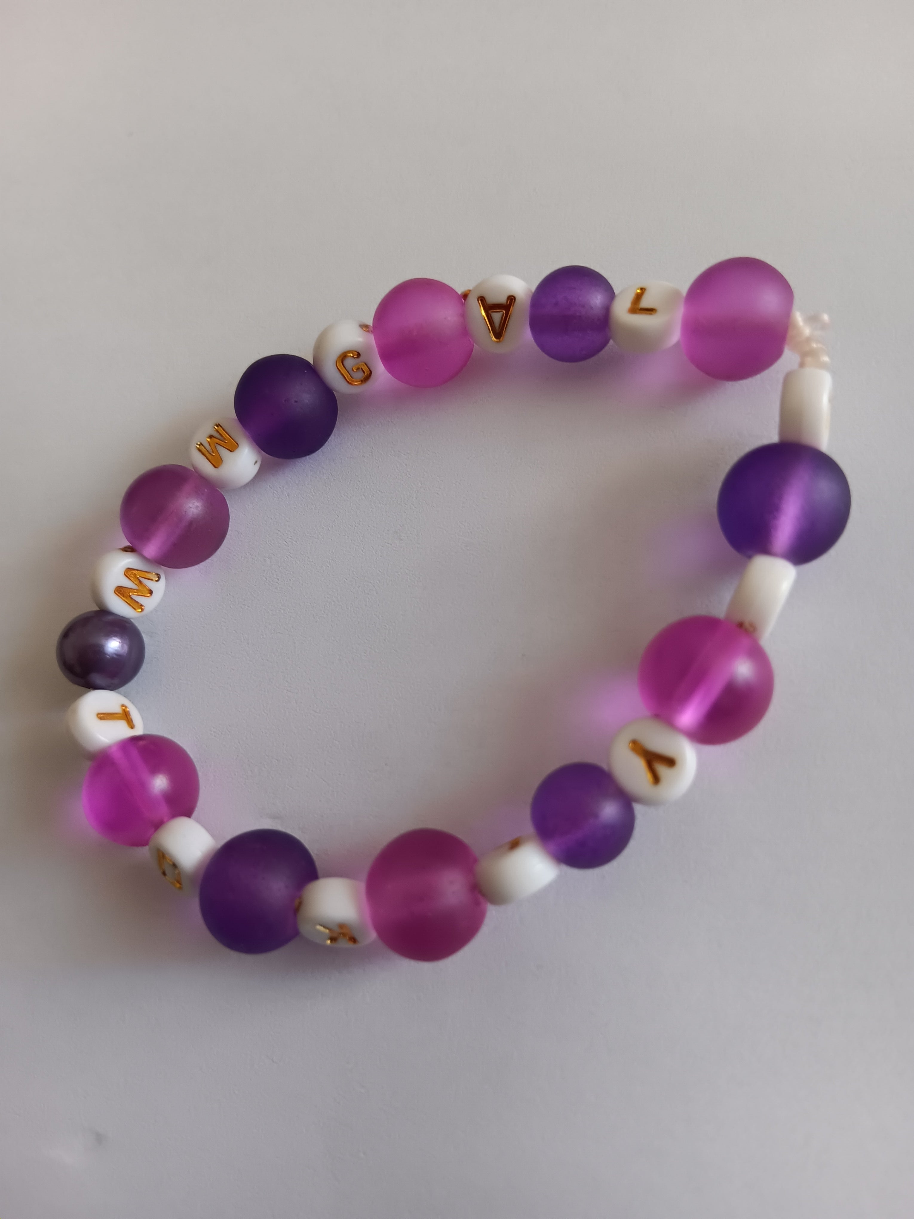 BRACELET EN PERLES FIL ÉLASTIQUE(KOURAYA)