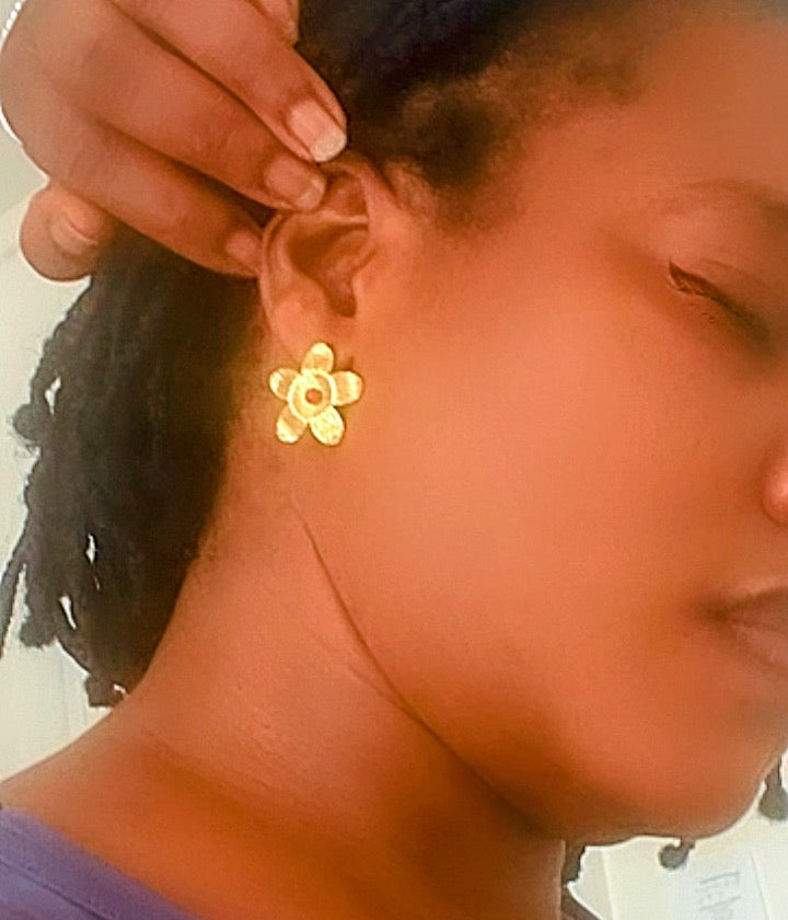 BOUCLES D’OREILLES EN ACIER INOXYDABLE WATERPROOF KOURAYA