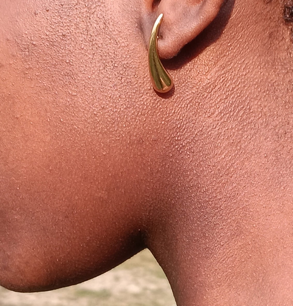 BOUCLES D’OREILLES EN ACIER INOXYDABLE WATERPROOF KOURAYA