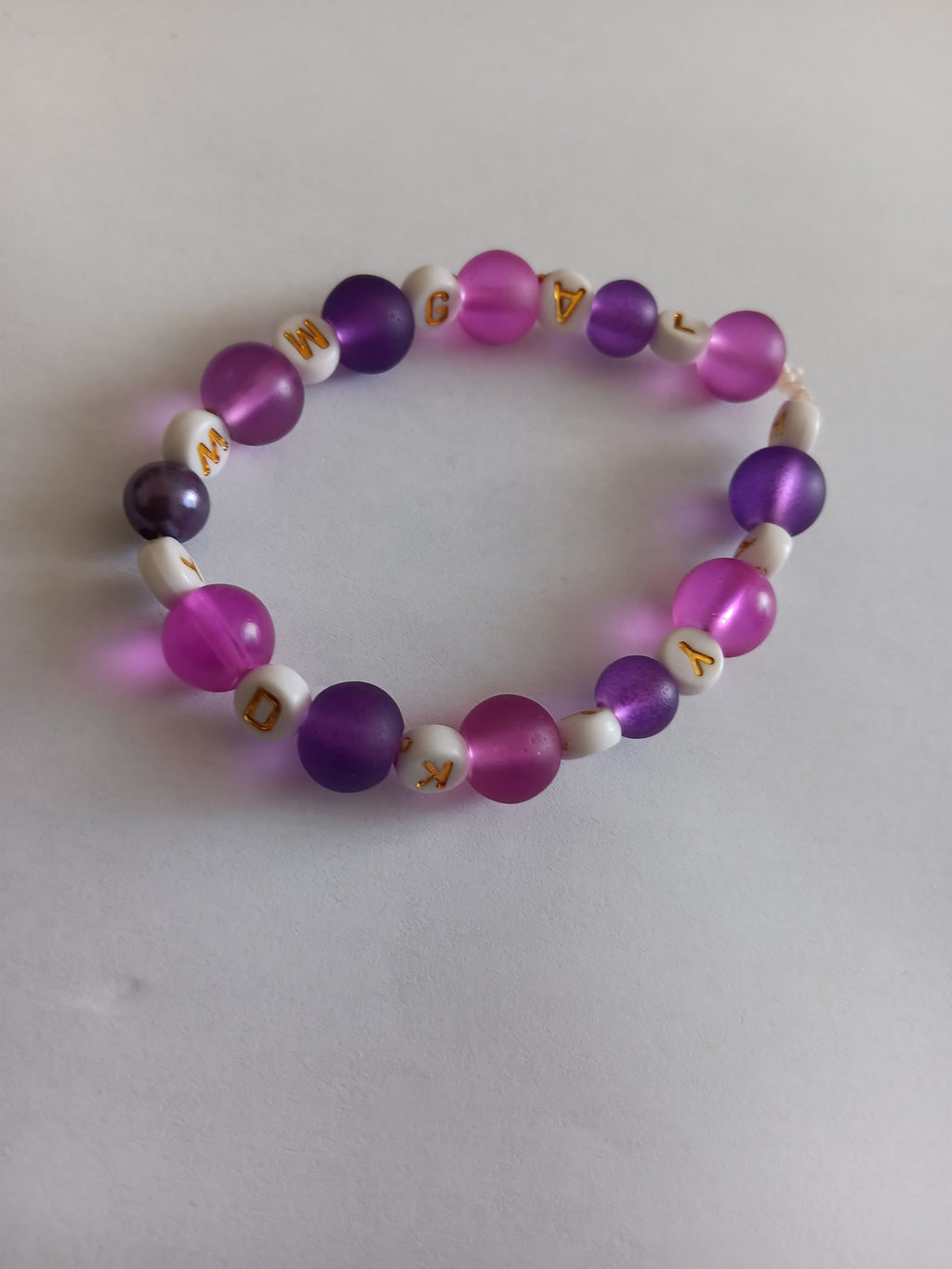 BRACELET EN PERLES FIL ÉLASTIQUE(KOURAYA)