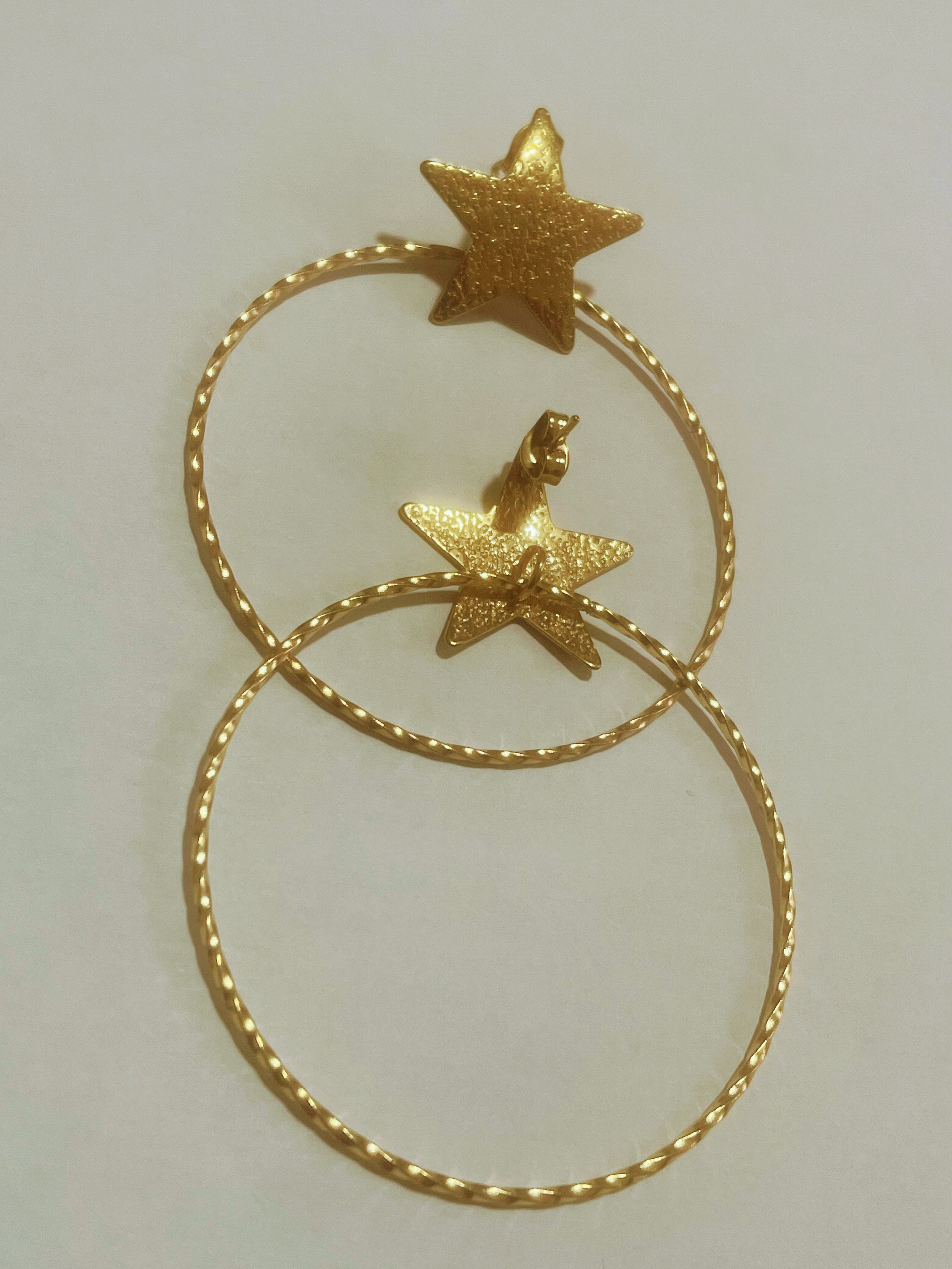 Boucles d’oreilles en ACIER inoxydable WATERPROOF (Kouraya)