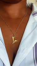 COLLIER EN ACIER INOXYDABLE WATERPROOF (KOURAYA)