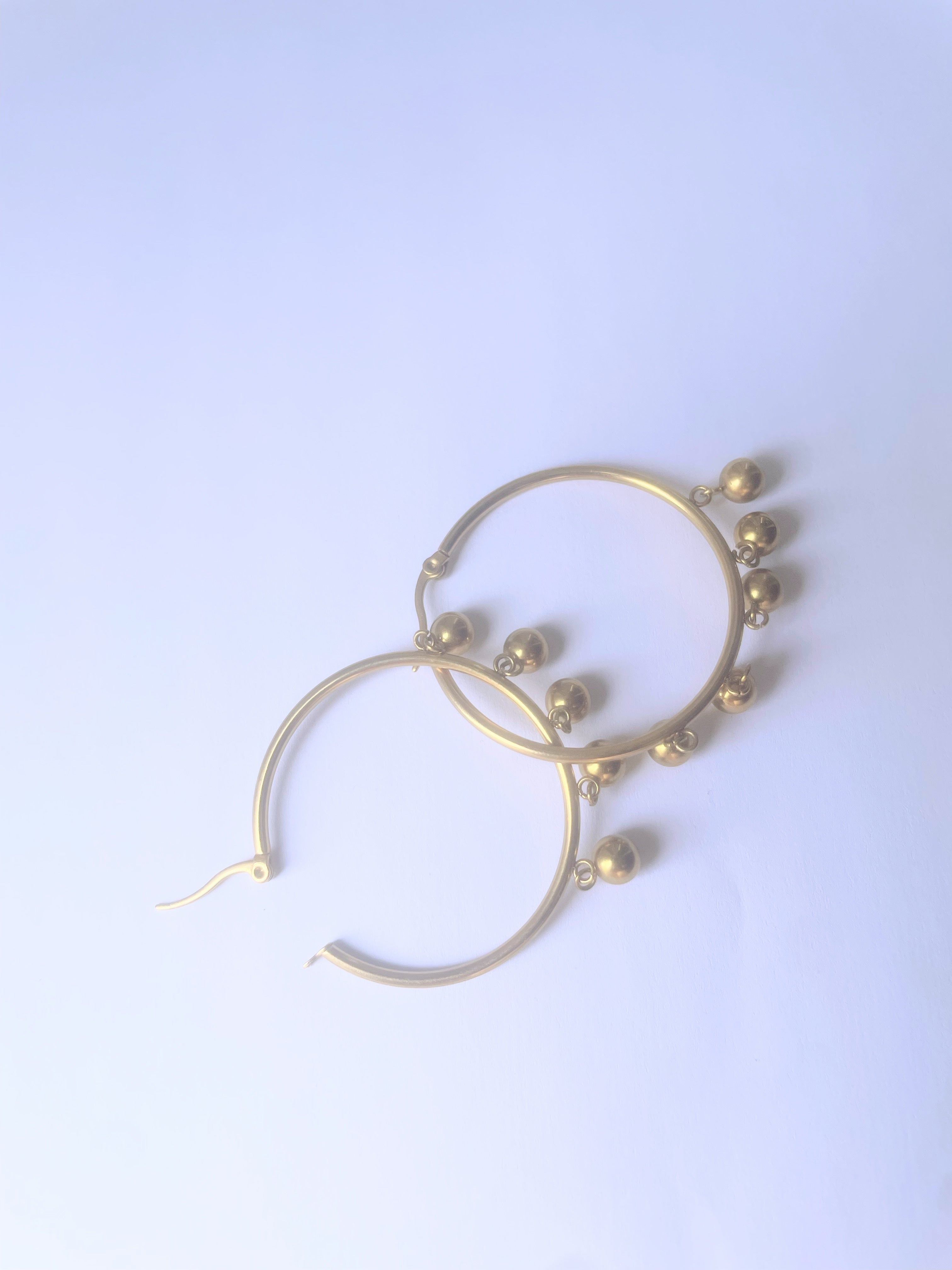 BOUCLES D’OREILLES (waterproof) ACIER
