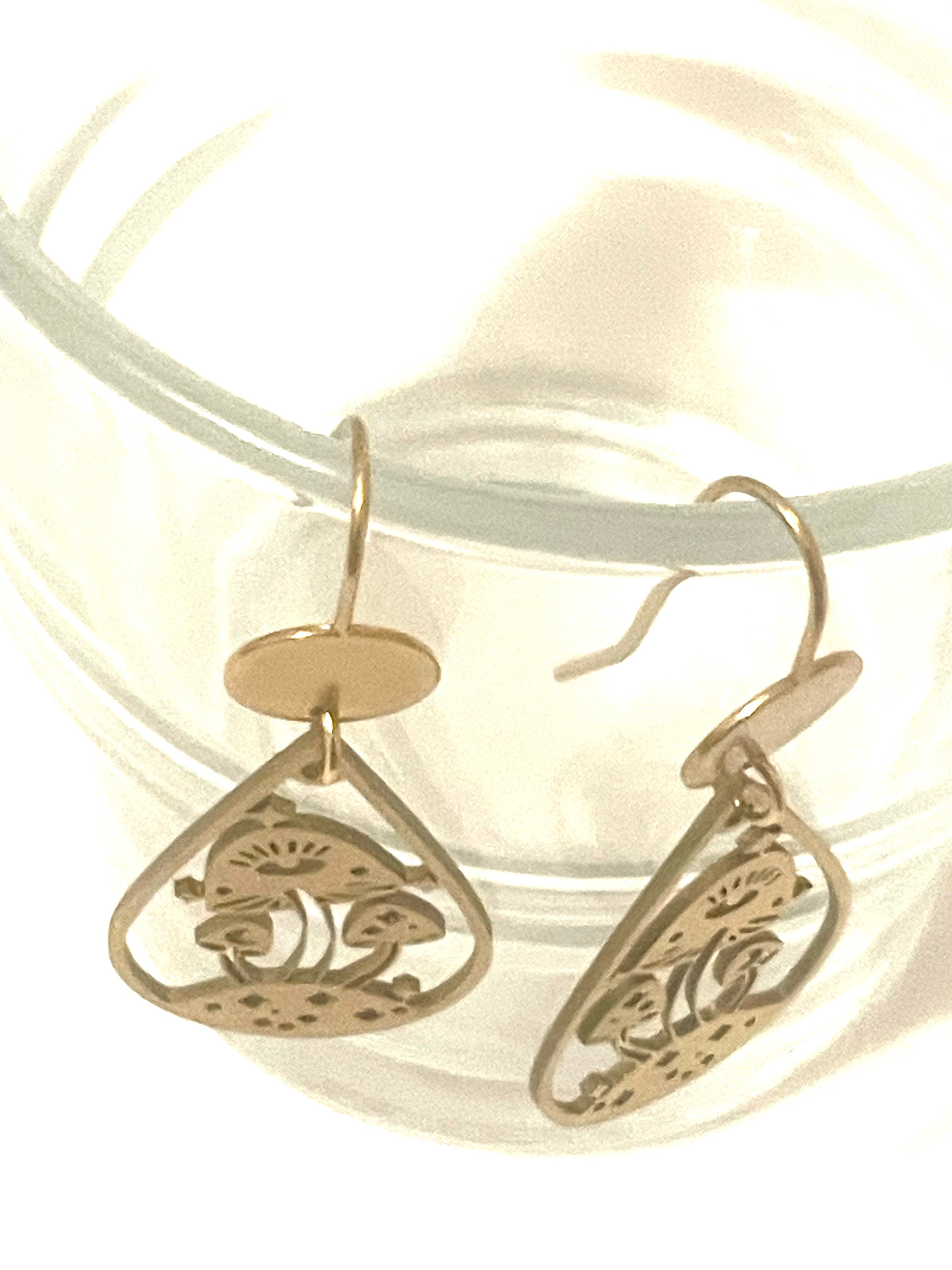 COLLIER ET BOUCLES D’OREILLES EN ACIER INOXYDABLE WATERPROOF (KOURAYA)