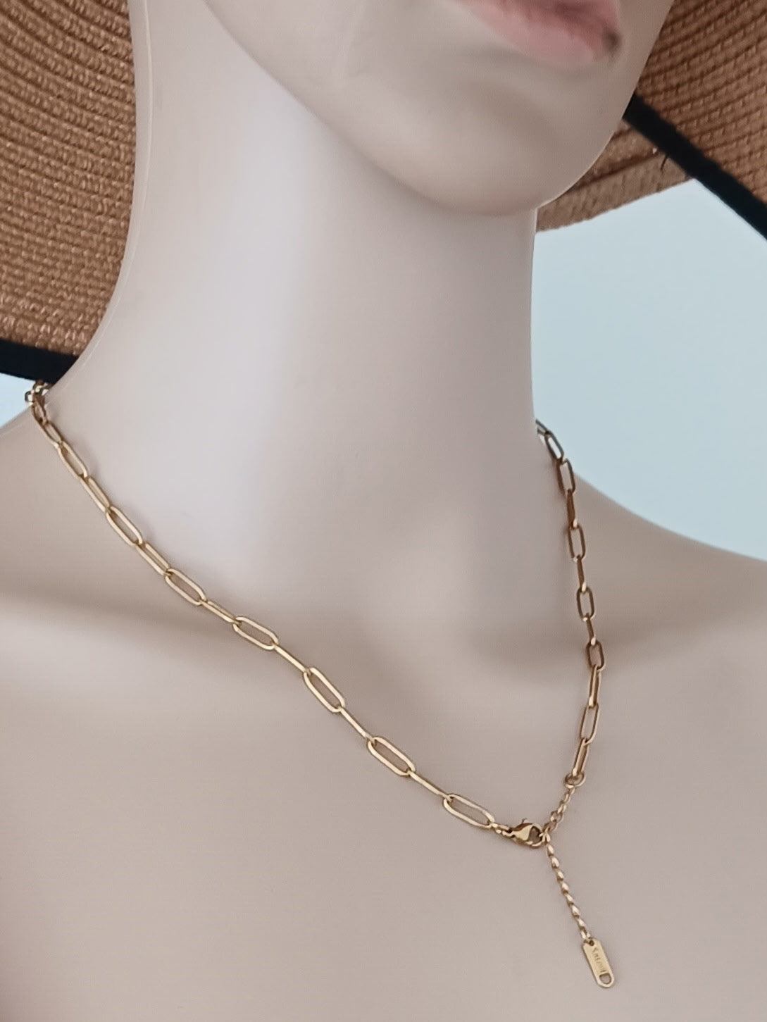 COLLIER EN ACIER INOXYDABLE WATERPROOF (KOURAYA)