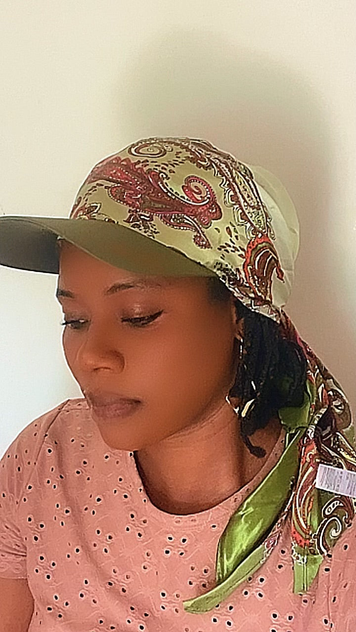 Casquettes Foulards en Satin