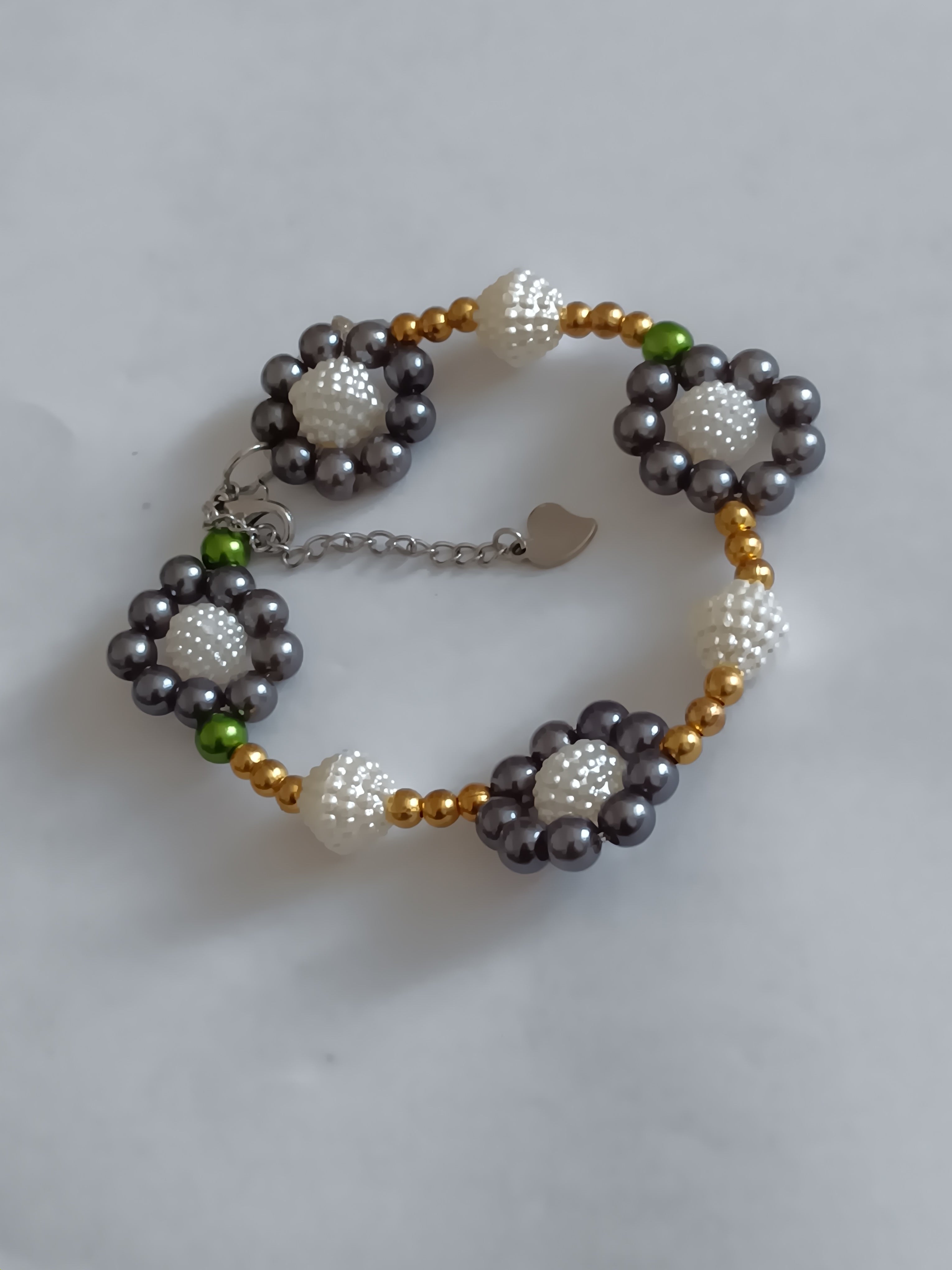 BRACELET EN PERLES ÉLASTIQUE