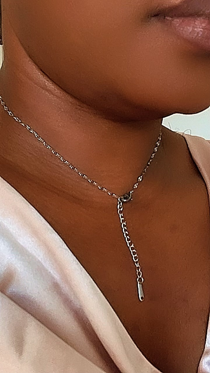 Collier Pendentif Coquillages Multicolores Acier Inoxydable