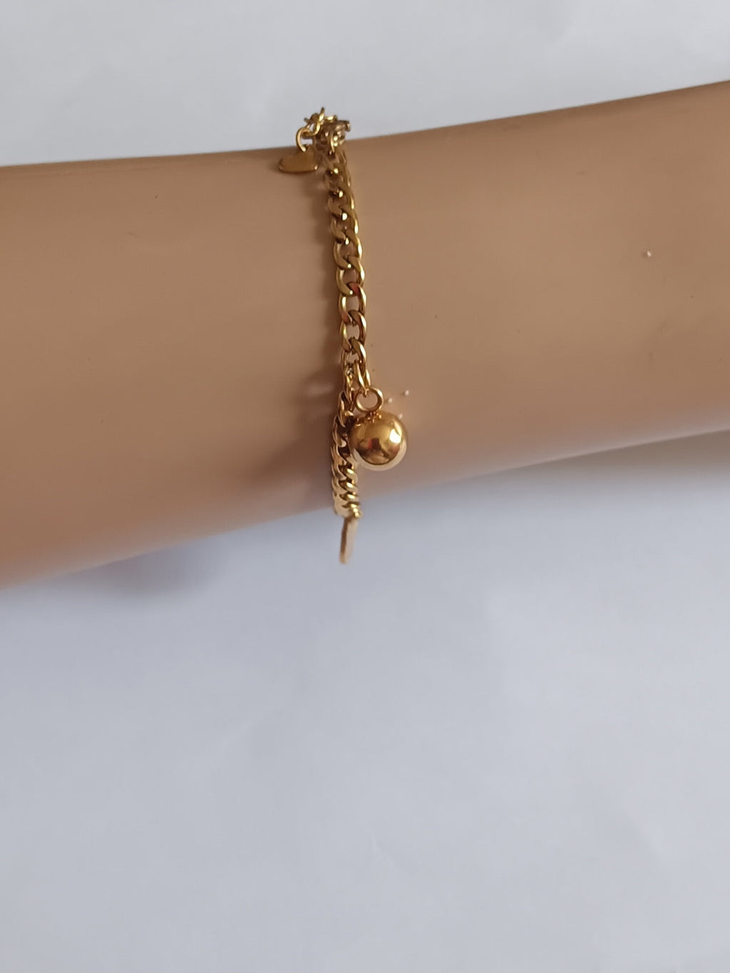 BRACELET OR 18K ACIER INOXYDABLE WATERPROOF (KOURAYA)