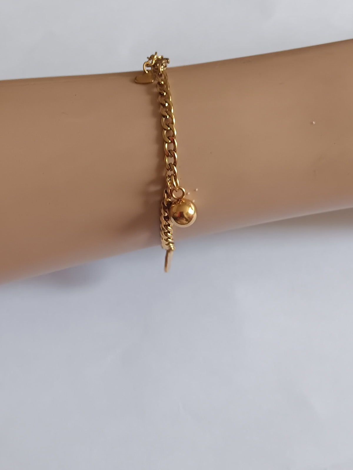 BRACELET OR 18K ACIER INOXYDABLE WATERPROOF (KOURAYA)