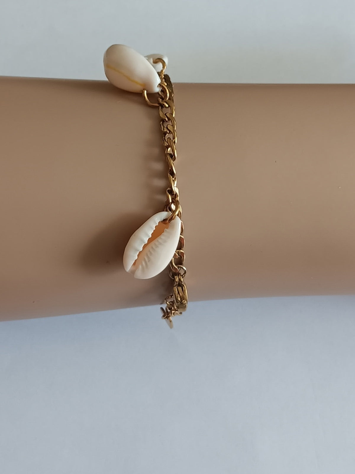 Bracelet Pendentifs Coquillages Acier Inoxydable Waterproof